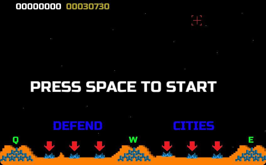 Classic Missile Game (itch) - кадр 1