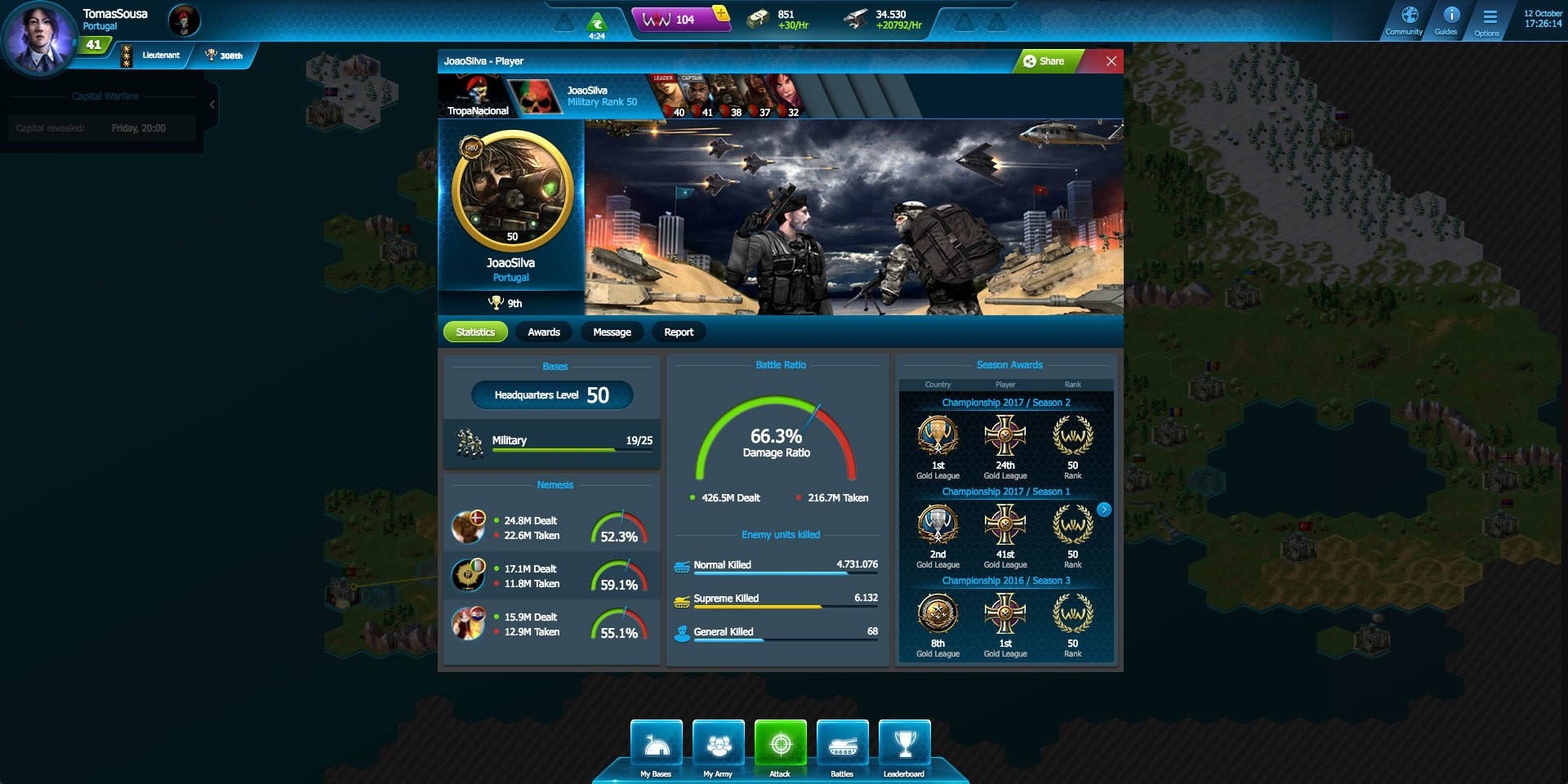 World War Online - Free Online Strategy Game (itch) - кадр 4