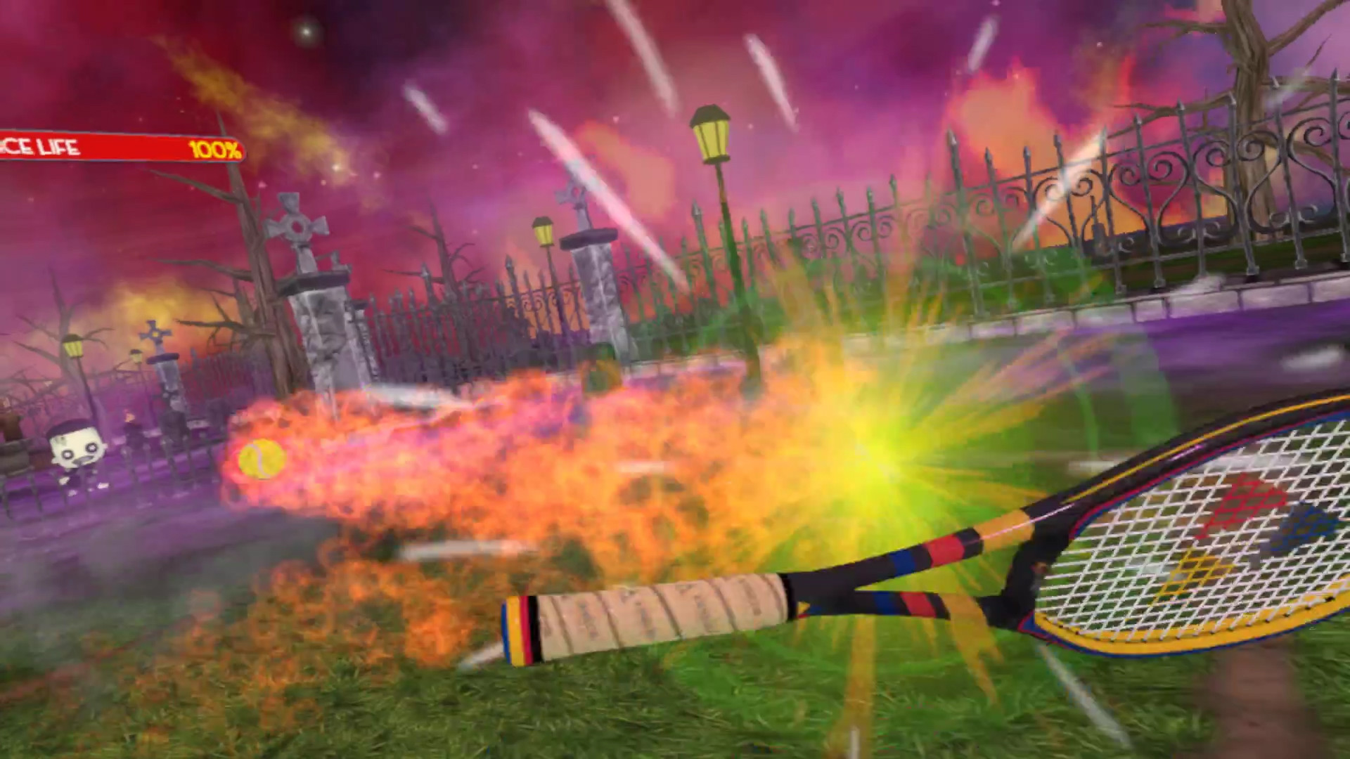 Smoots Tennis Survival Zombie - кадр 8
