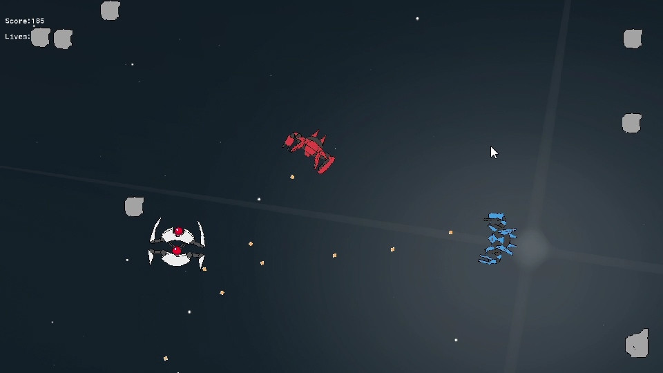 Asteroids Ripoff 9000 (itch) - кадр 4