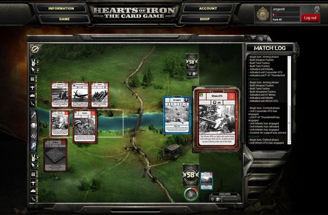 Hearts of Iron: The Card Game - кадр 8