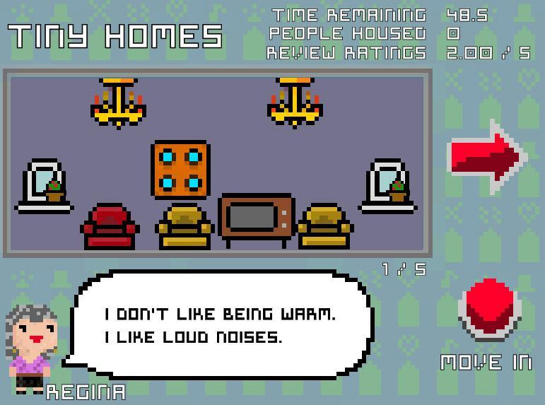 TinyHomes (itch, naoisecollins) - кадр 4