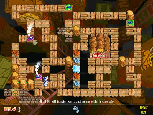 Snowy: Puzzle Islands - кадр 3