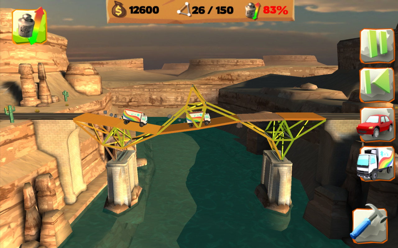 Bridge Constructor Playground - кадр 5