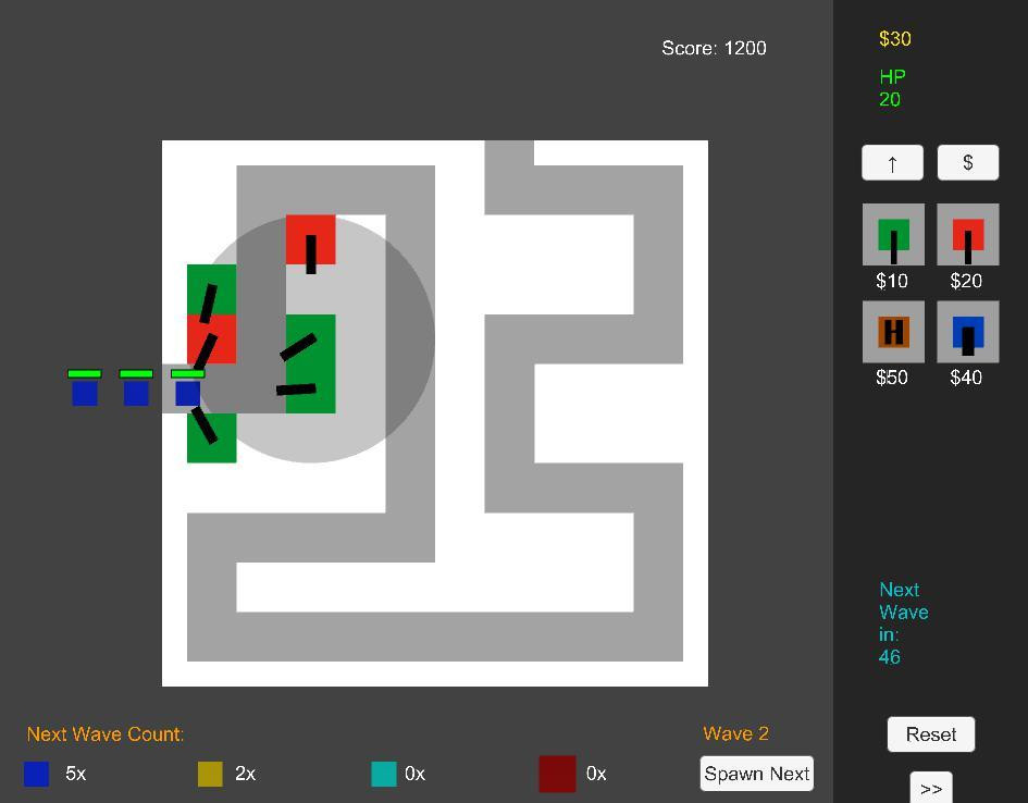 Tower Defense (TheRayofSeasons) (itch) - кадр 1