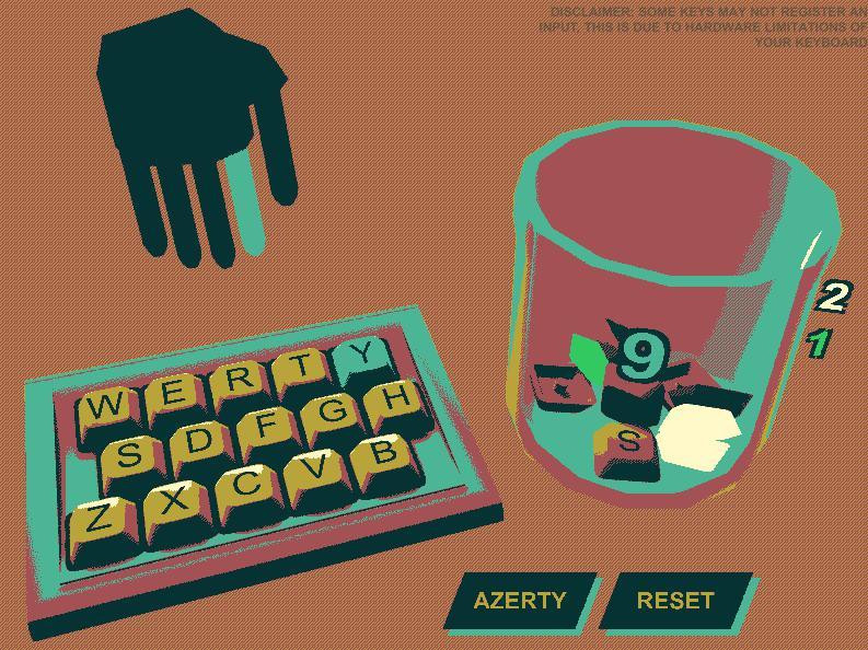 Keyboard Twister (papercookies) (itch) - кадр 1