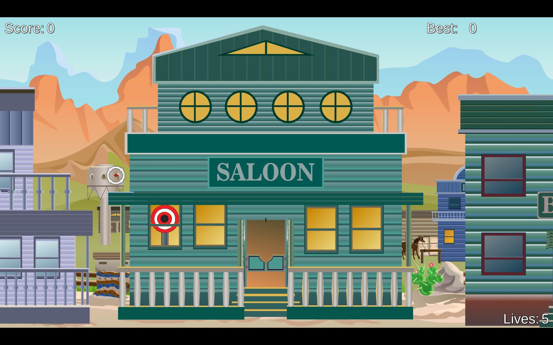 Saloon Shootout (MSE Europe) (itch) - кадр 3