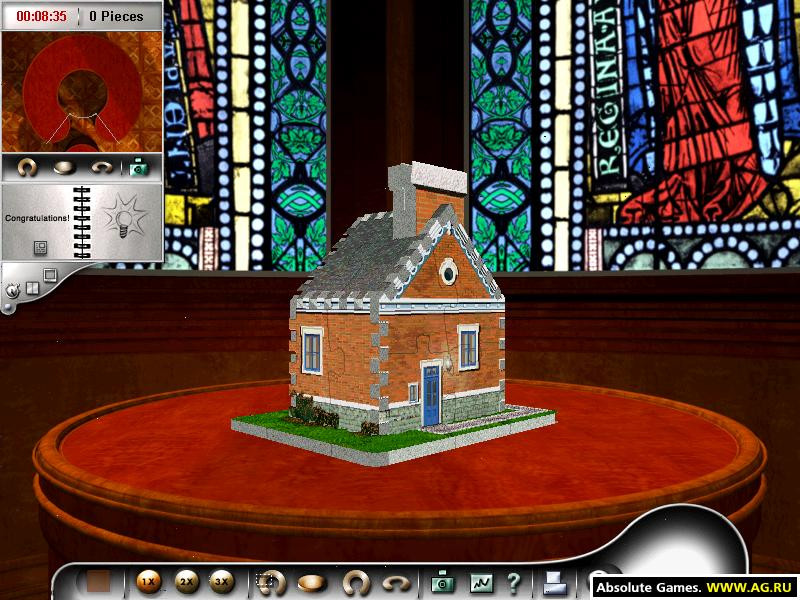 Puzz-3D: Thomas Kinkade's Lamplight Manor - кадр 7