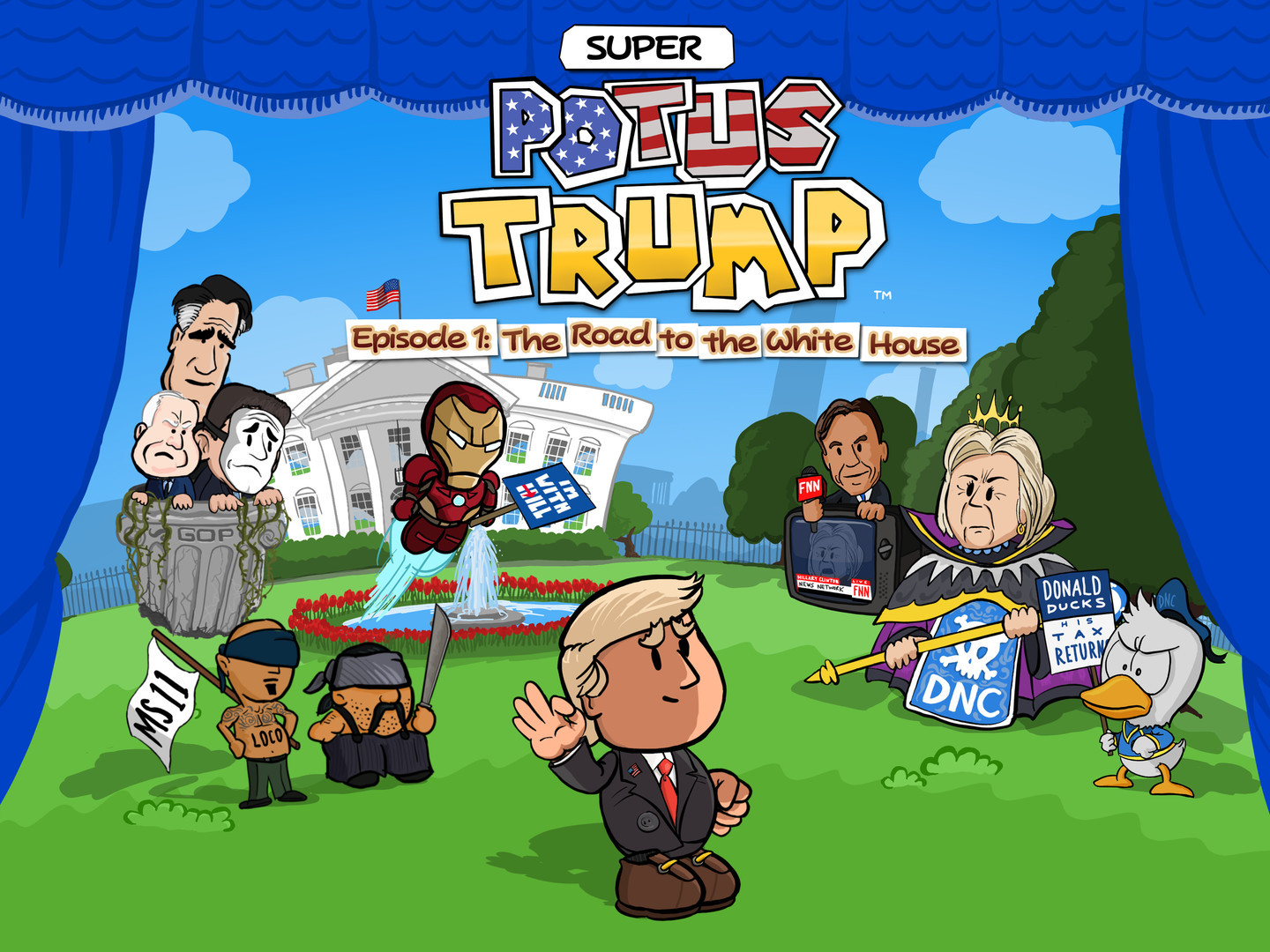 Super POTUS Trump - кадр 5