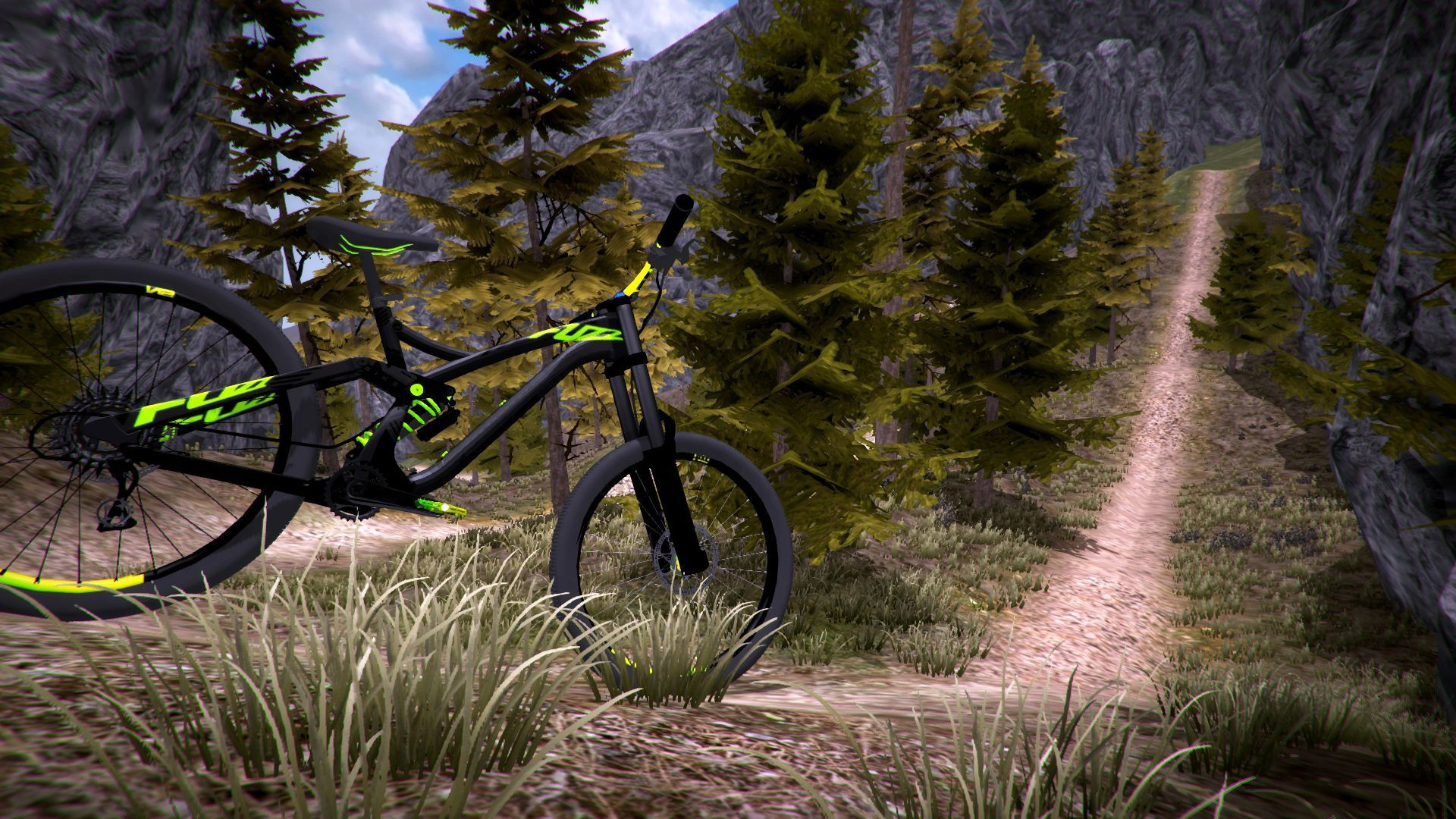 MTB Downhill Simulator (itch) (dev4play) - кадр 4