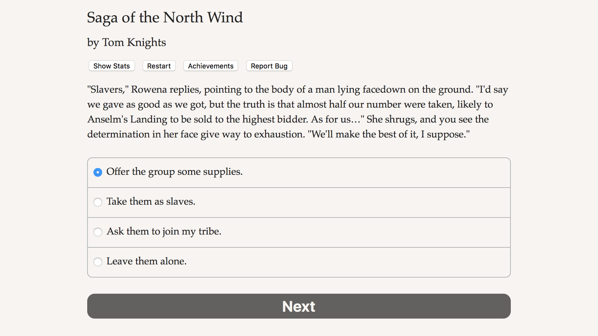 Saga of the North Wind - кадр 5