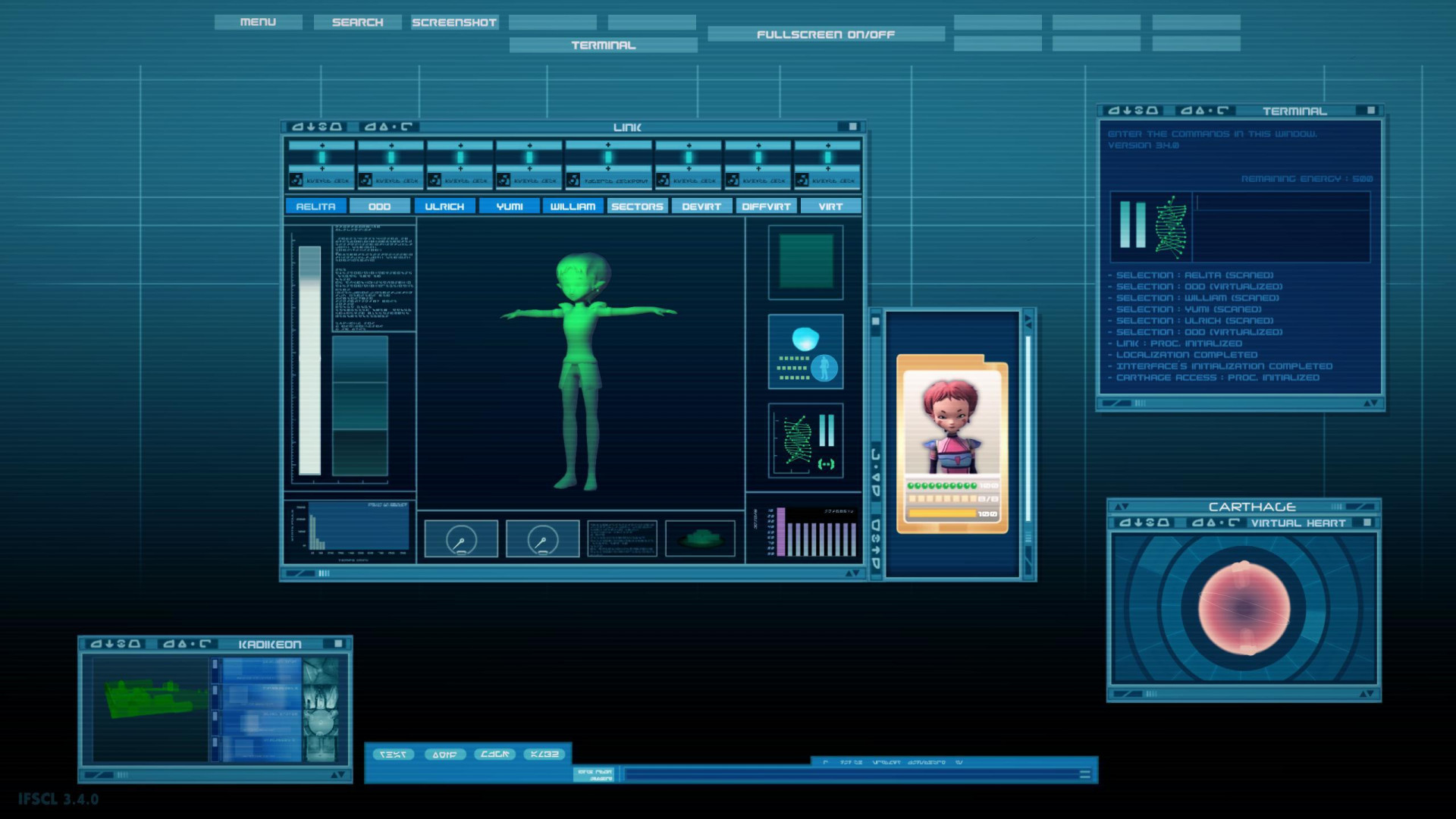 IFSCL (Interface factuel du supercalculateur de code lyoko) - кадр 8