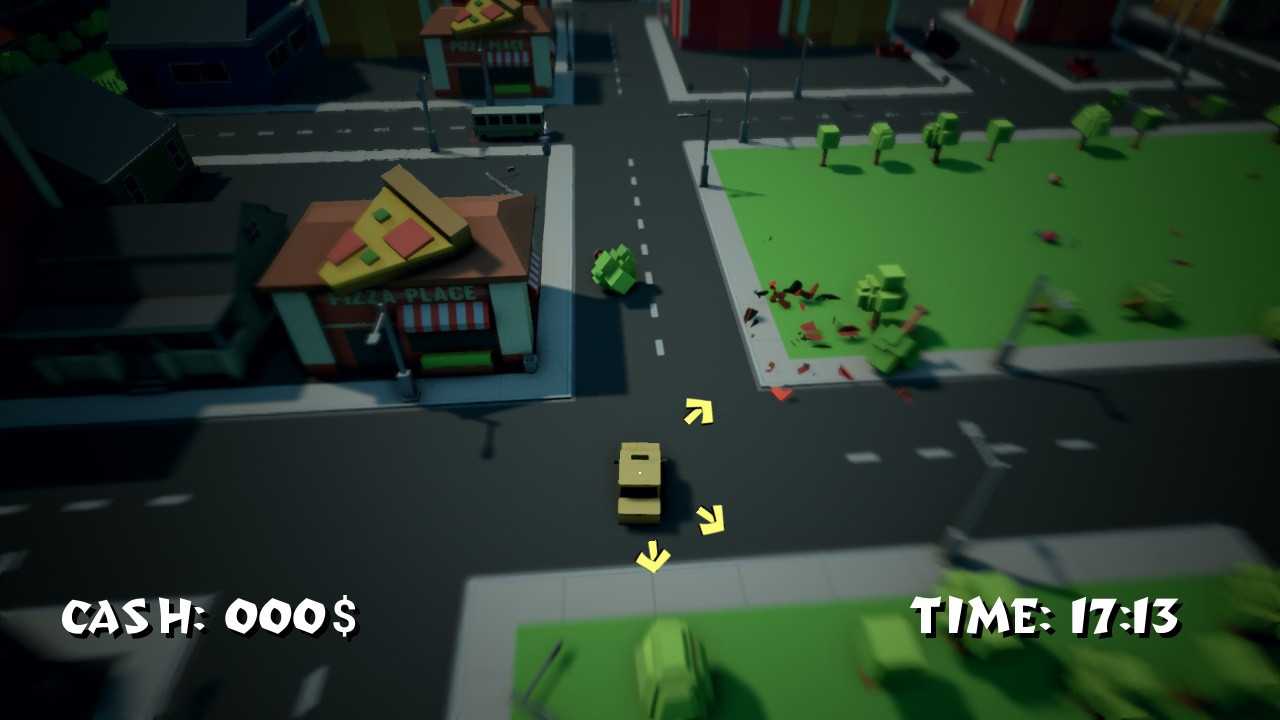 Grand Theft Taxi (itch) - кадр 6