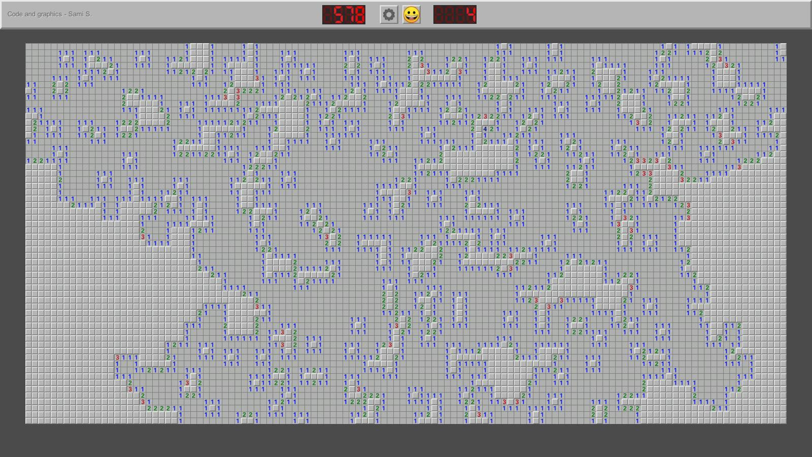 Minesweeper (ezez33) (itch) - кадр 4