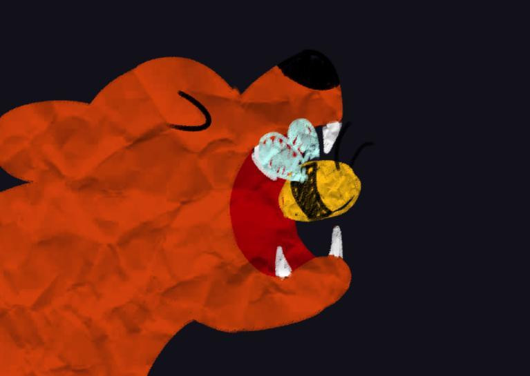 Bee Game But Everytime You Get a Honeycomb It Gets Faster (itch) - кадр 1