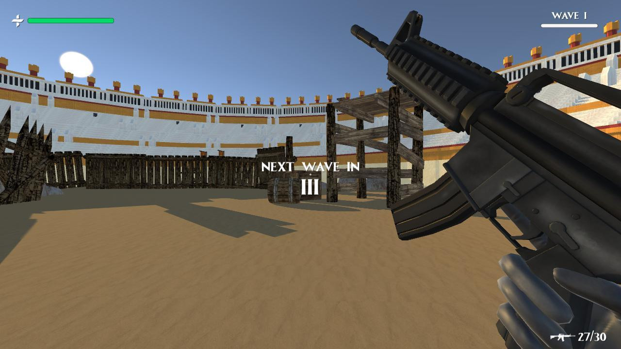 Why am I in the past? Who cares! Shoot the Romans (itch) - кадр 4