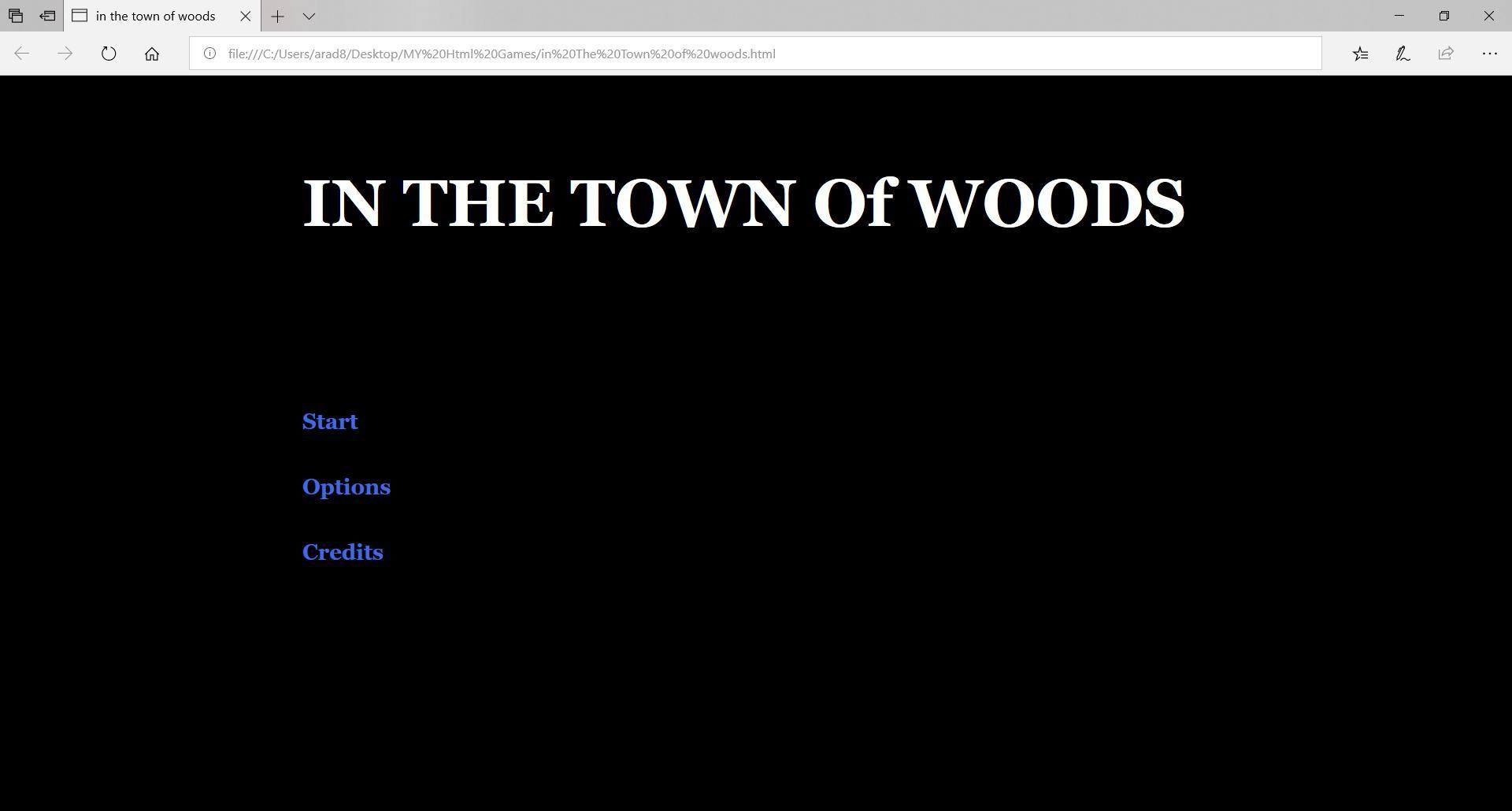 In the town of woods (itch) - кадр 4