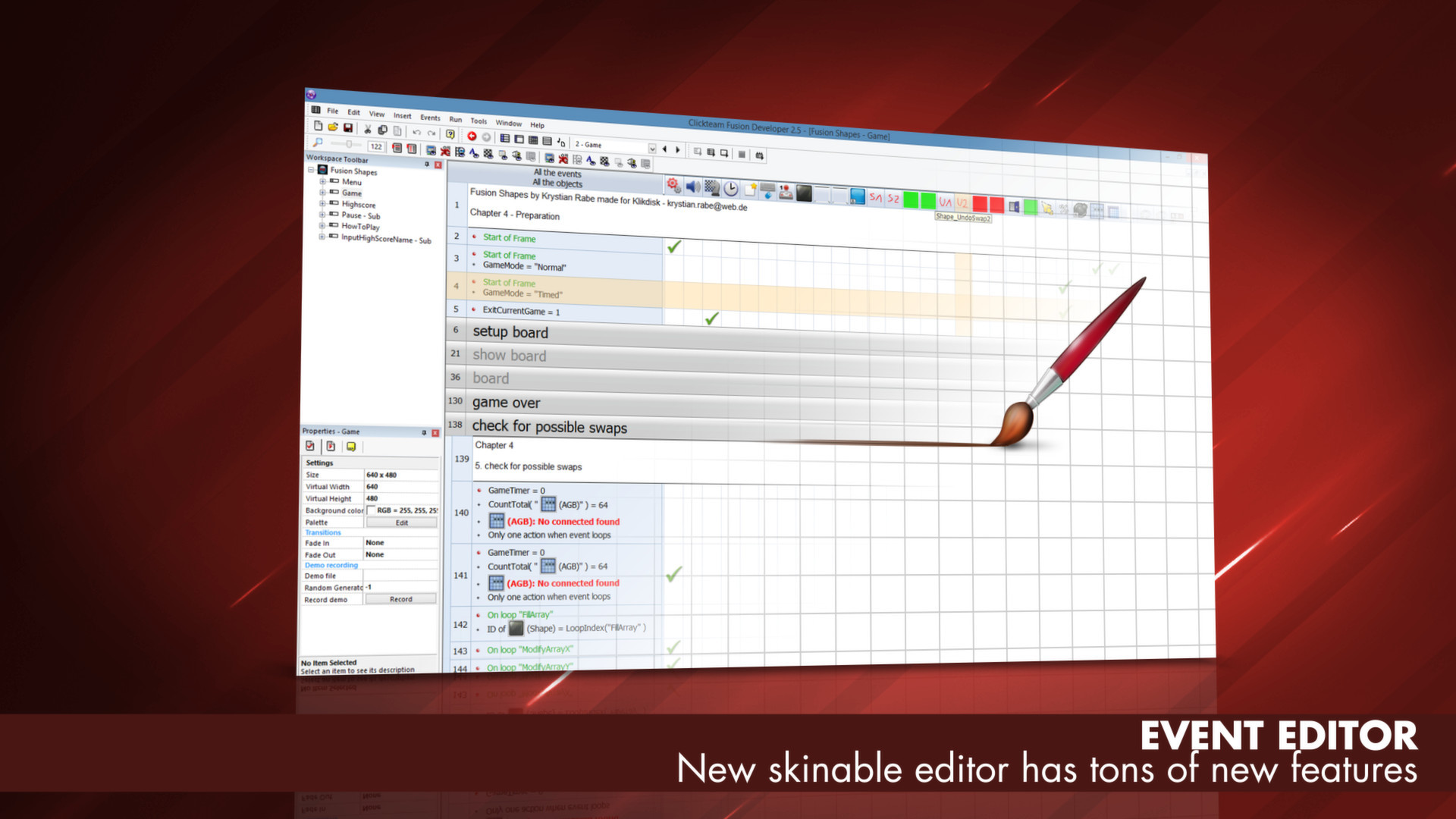 Clickteam Fusion 2.5 Free Edition - кадр 12