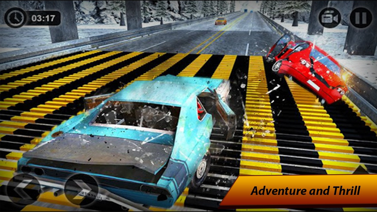 1000 Speed Bumps - Bomb Car Challenge (itch) - кадр 3