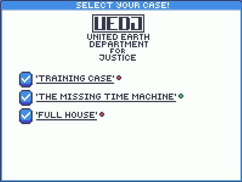 UEDJ - A Crime-Solving Desk Job (itch) - кадр 4