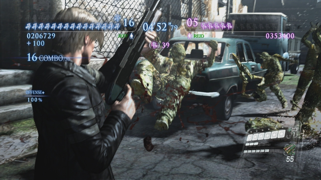 Resident Evil 6: Onslaught - кадр 8