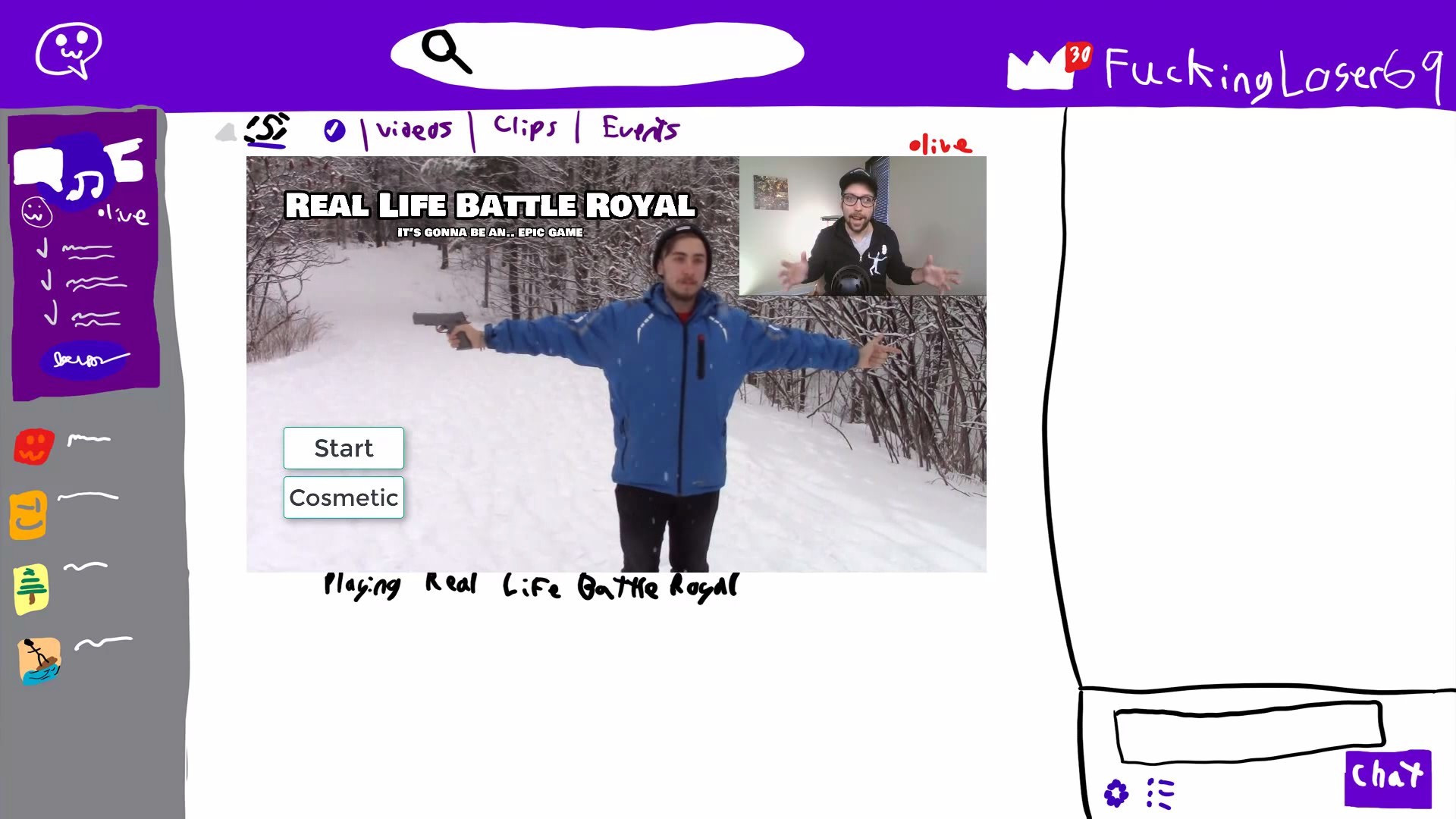 Real Life Battle Royal: It's gonna be an... EPIC game - кадр 9