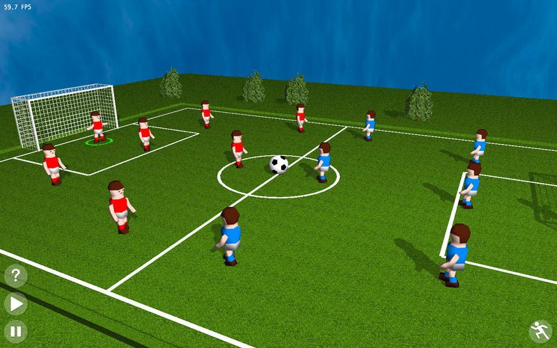 Toy Football Game 3D - кадр 4