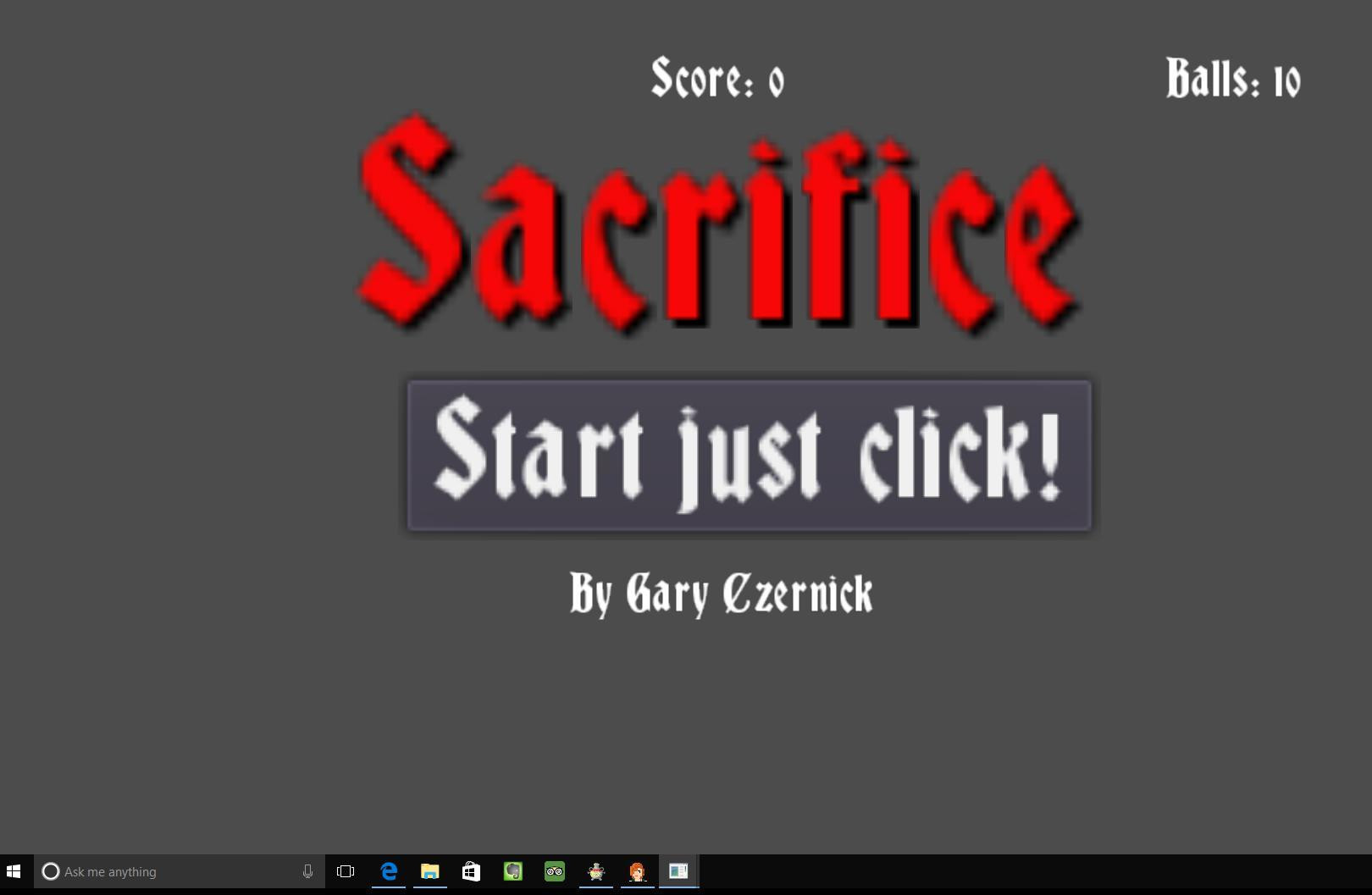 Sacrifice (itch) (murderedcarrotproductions) - кадр 4