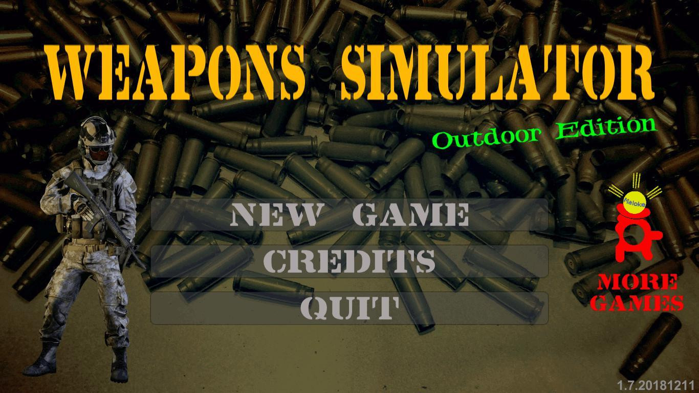 Weapons Simulator - Outdoor Edition (itch) - кадр 8