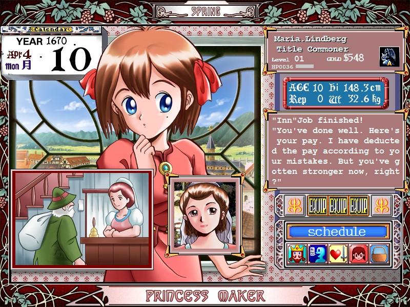 Princess Maker Refine - кадр 7