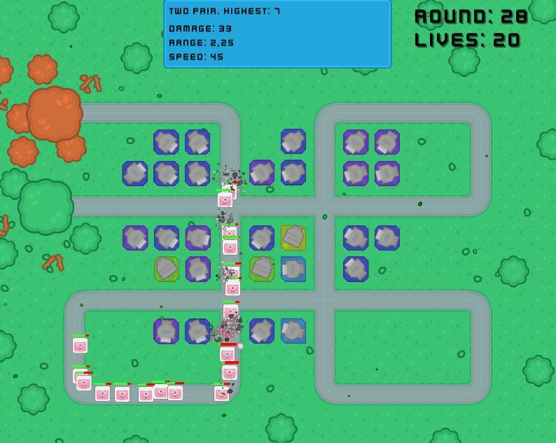 Poker Tower Defense (itch) - кадр 6
