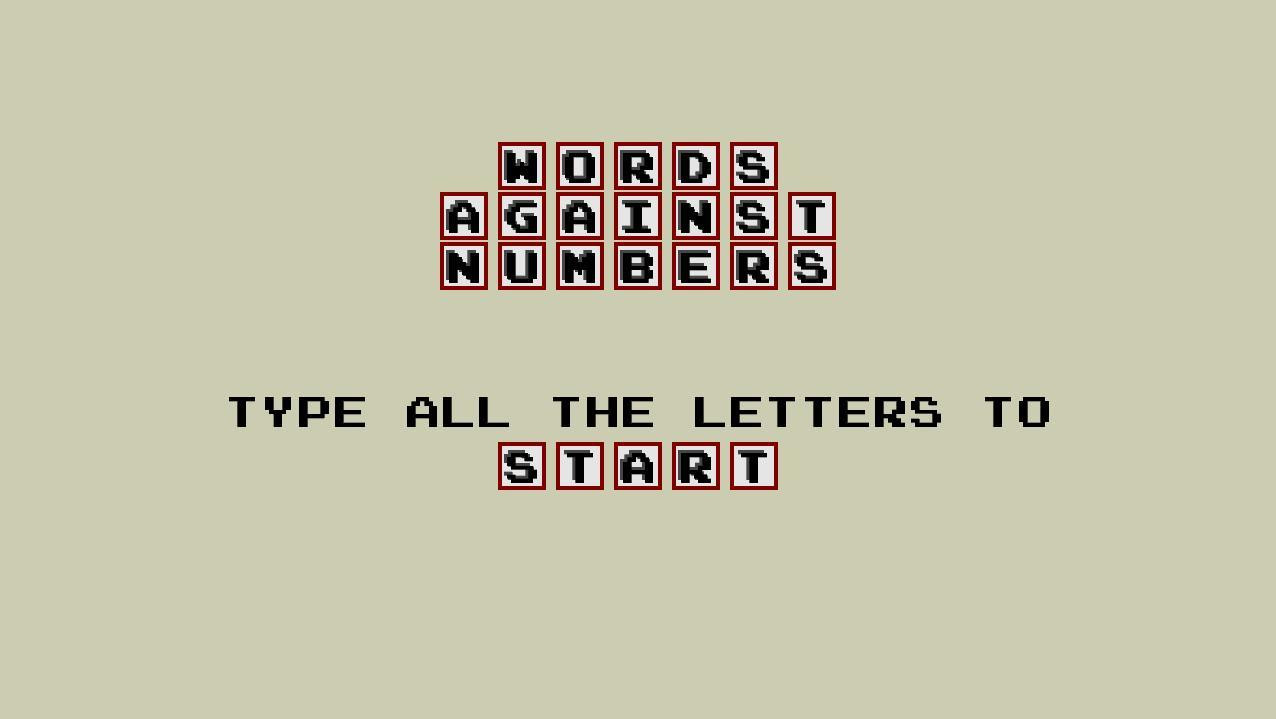 Words against Numbers (itch) - кадр 3