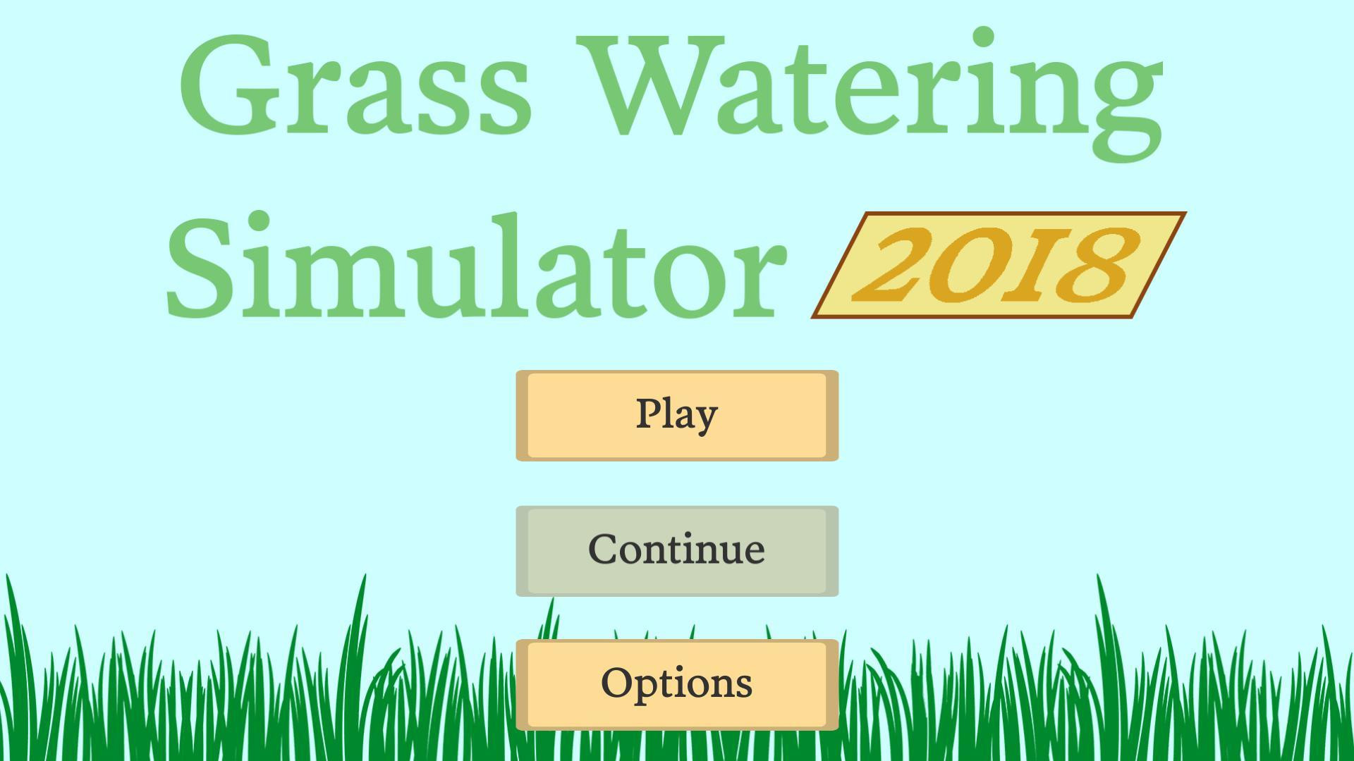 Grass Watering Simulator 2018 (itch) - кадр 3