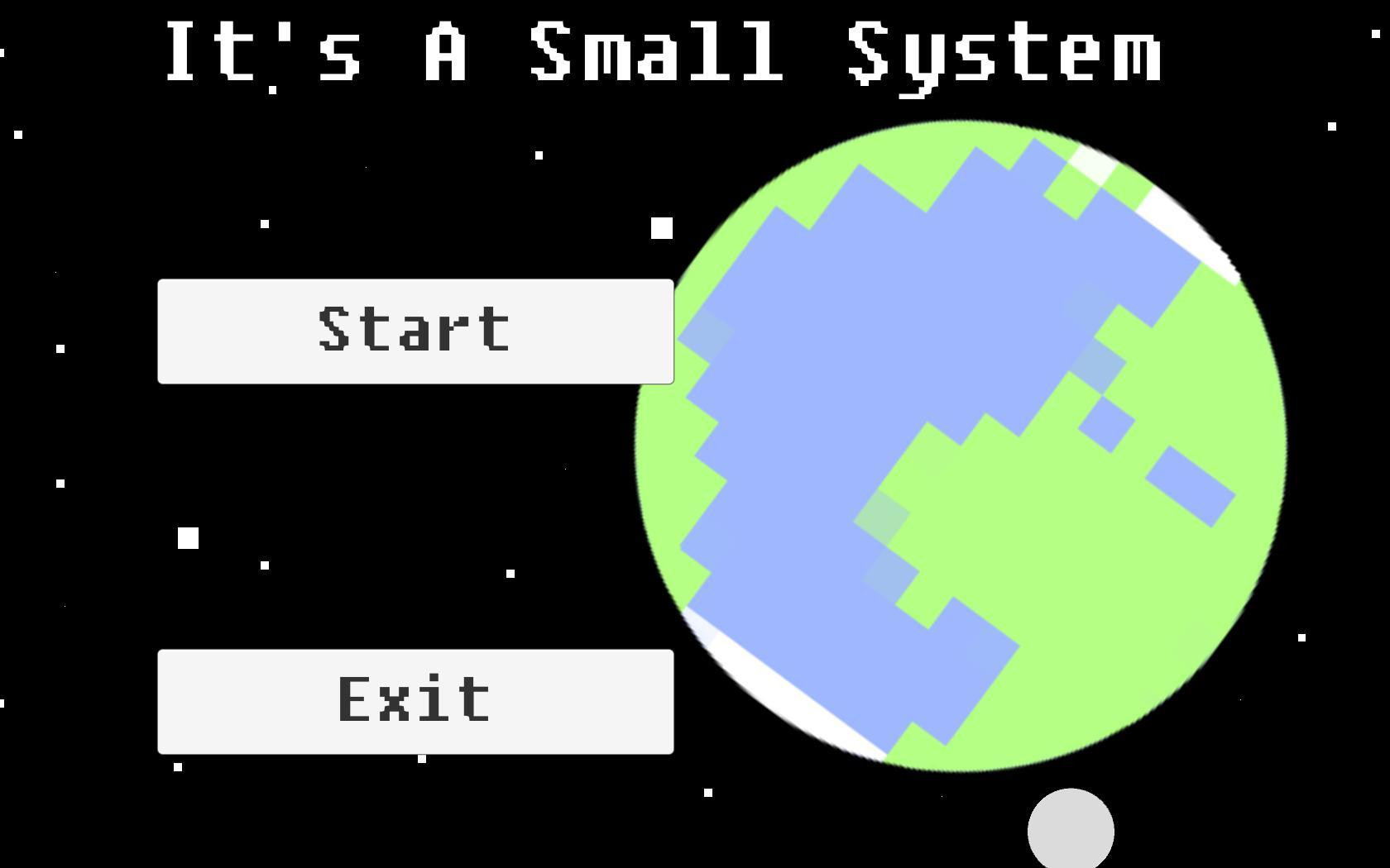It's A Small System (itch) - кадр 2