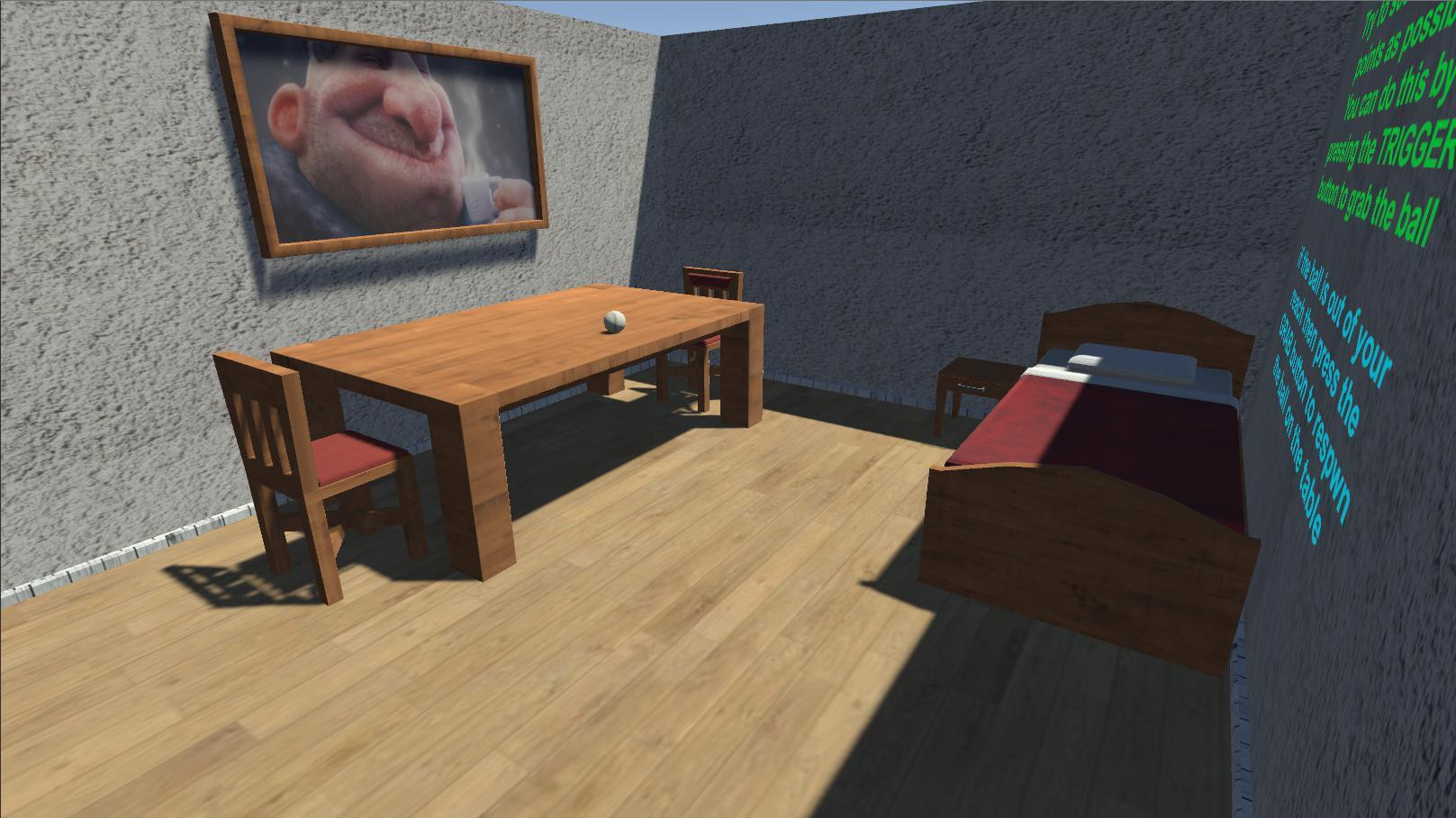 Bedroom Basketball VR (itch) - кадр 4
