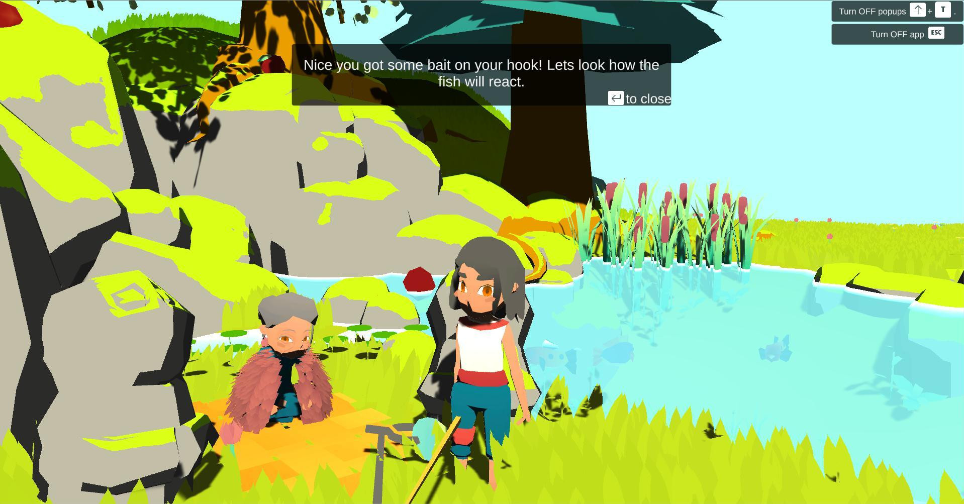 Prototype Anime Fishing Game: Kin (itch) - кадр 3