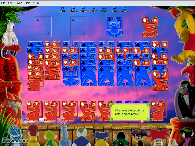 Burning Monkey Solitaire 2005 - кадр 13