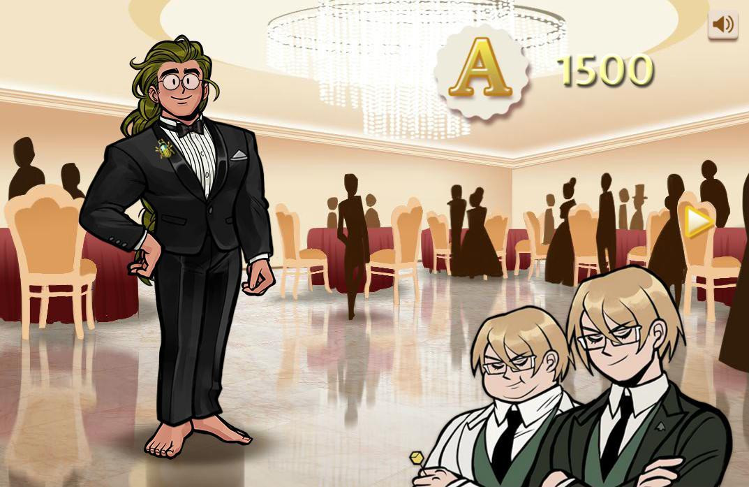 Gentleman Dress Up Game (itch) - кадр 3