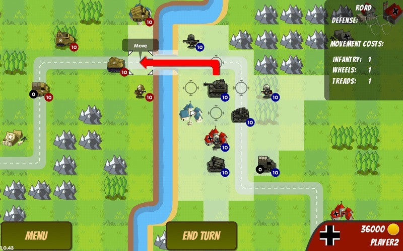 Front Wars: World War II Turn-Based Strategy - кадр 4