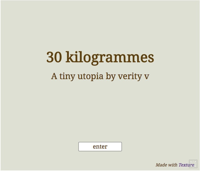 30 kilogrammes (itch) - кадр 1