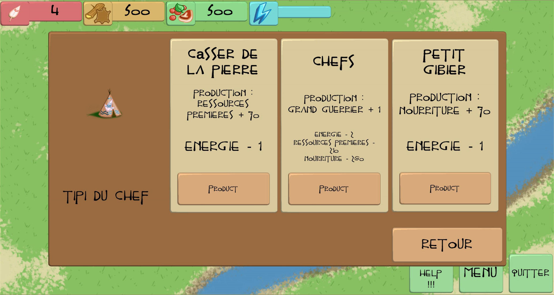 Amerindien Game (itch) - кадр 2