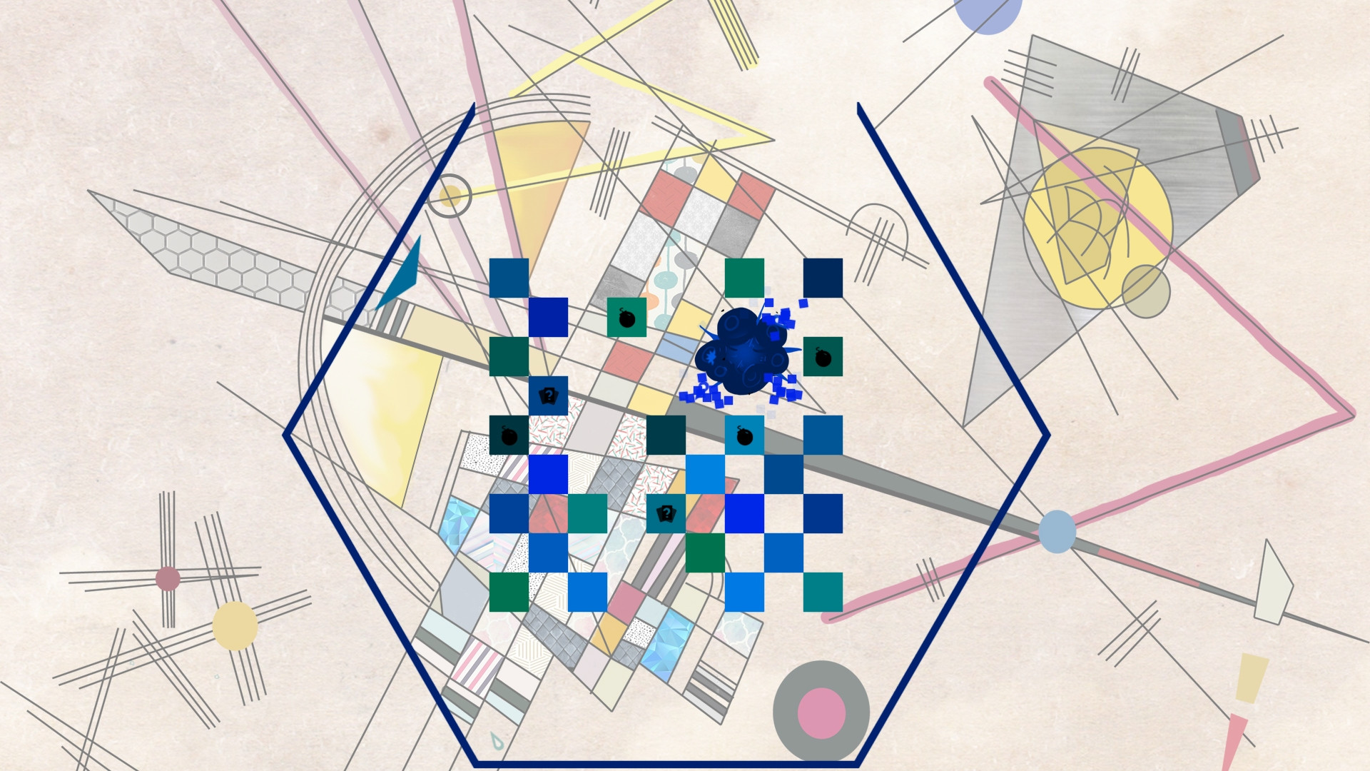 Mondrian - Plastic Reality (itch) - кадр 14