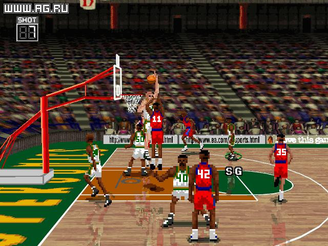 NBA Live '96 - кадр 8