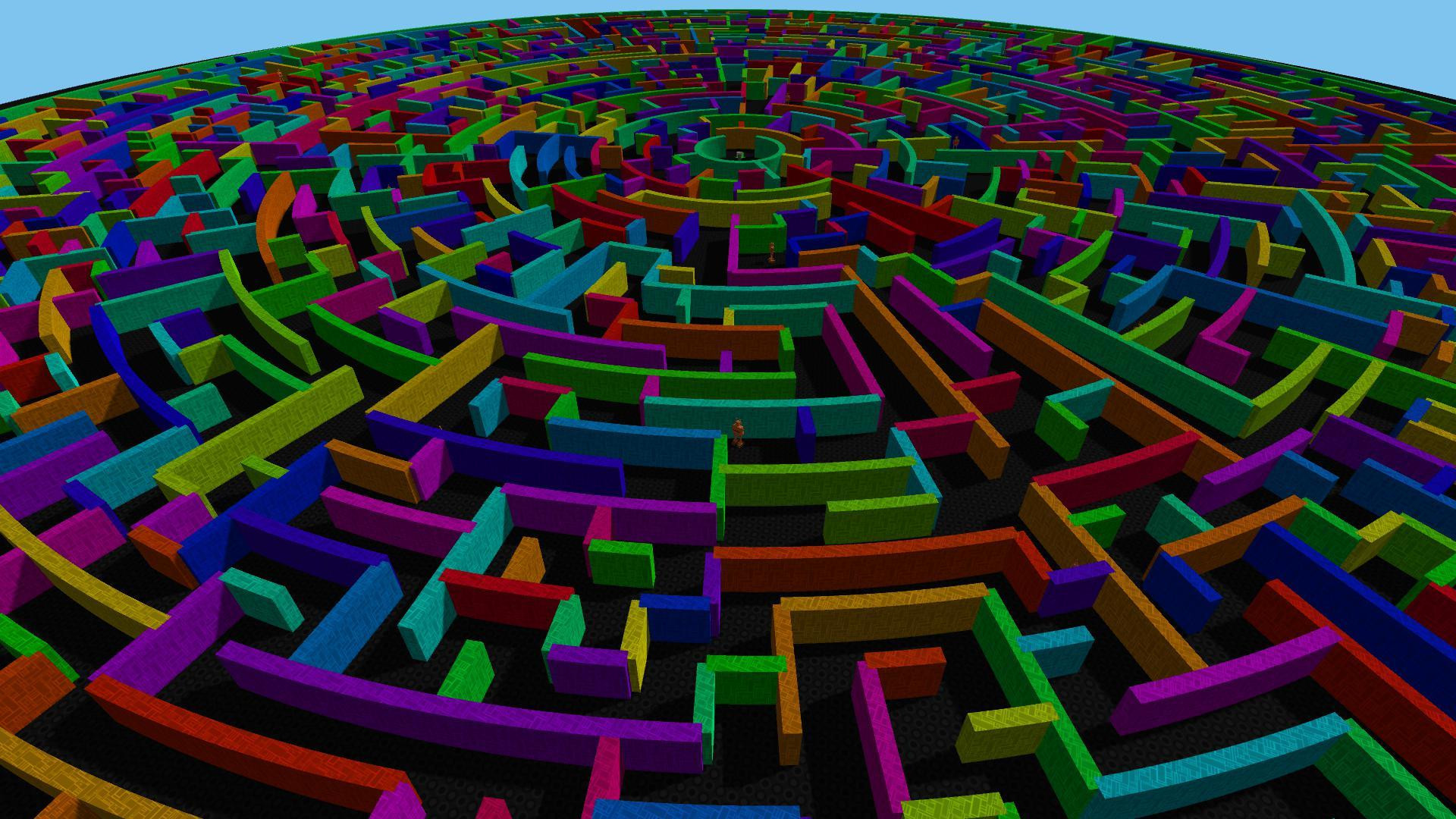 Mechanized Minotaur Circular Maze Demo (itch) - кадр 5