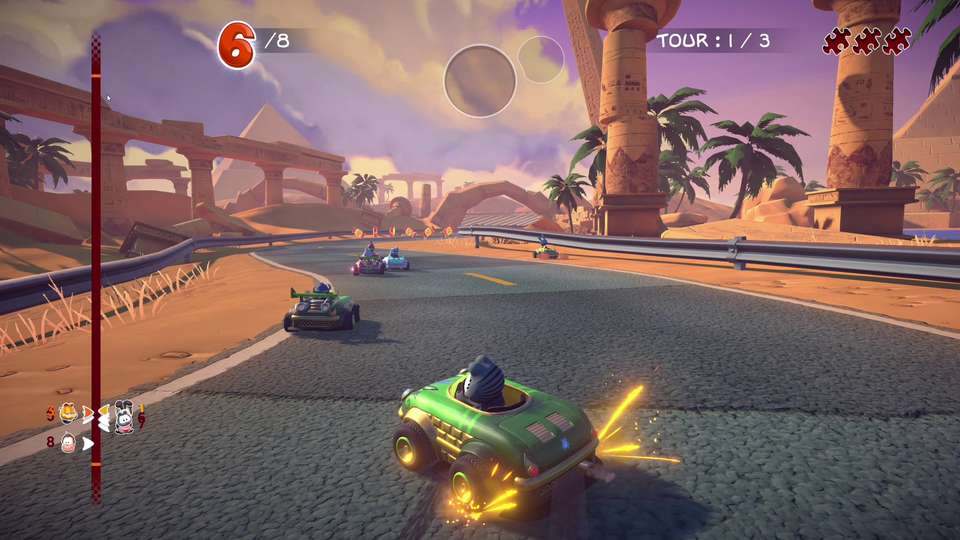 Garfield Kart: Furious Racing - кадр 9