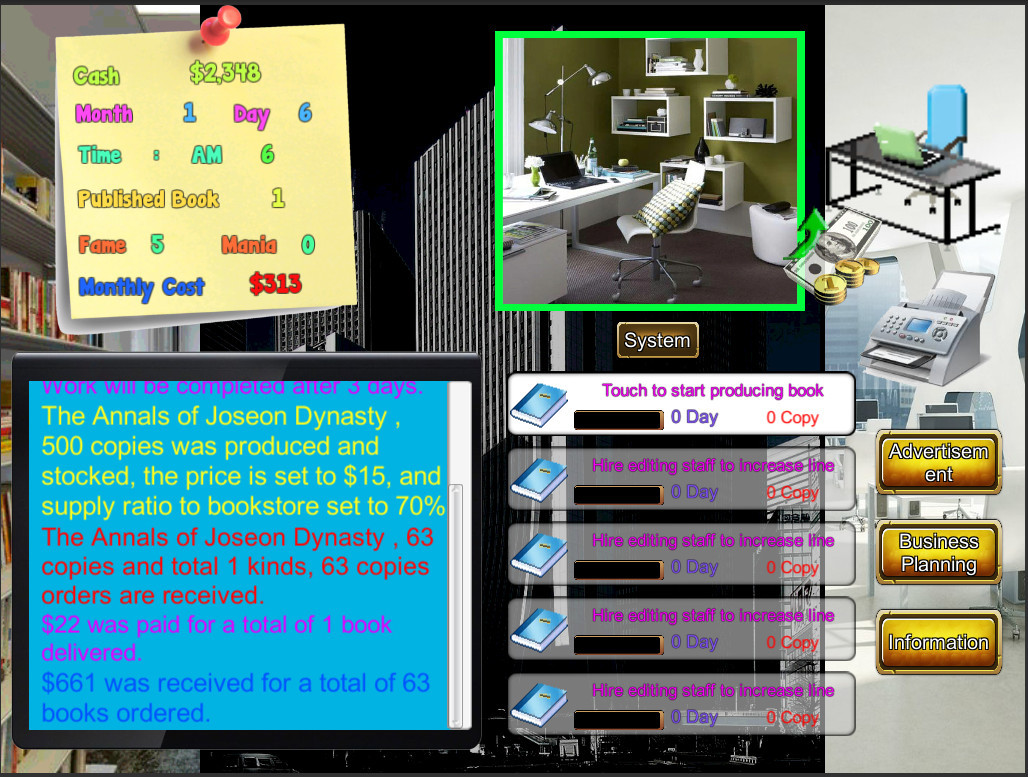 Publisher Tycoon - кадр 7