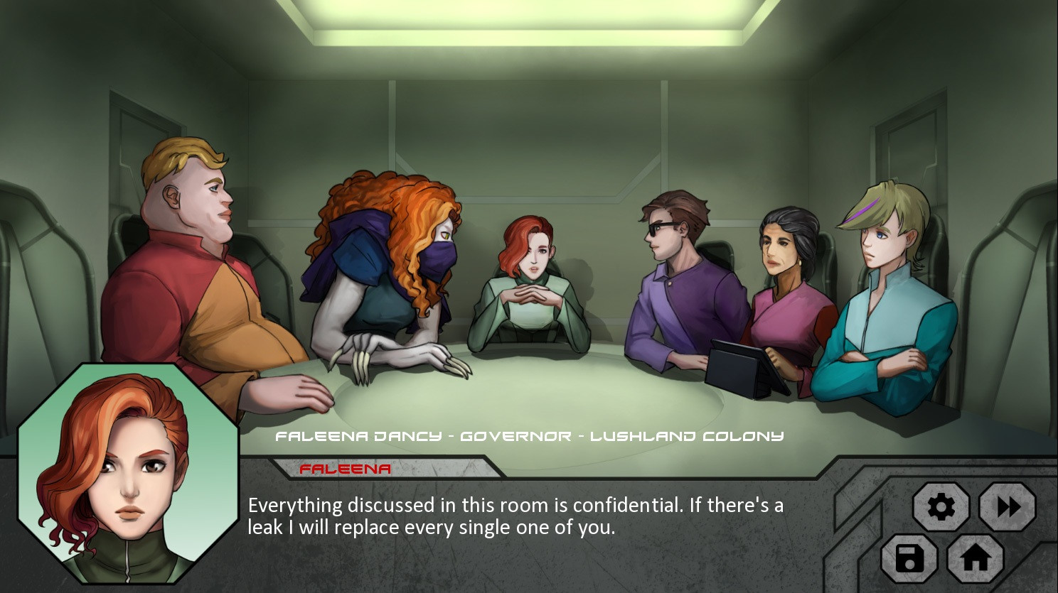 Cannibal Lottery - Horror Visual Novel - кадр 9