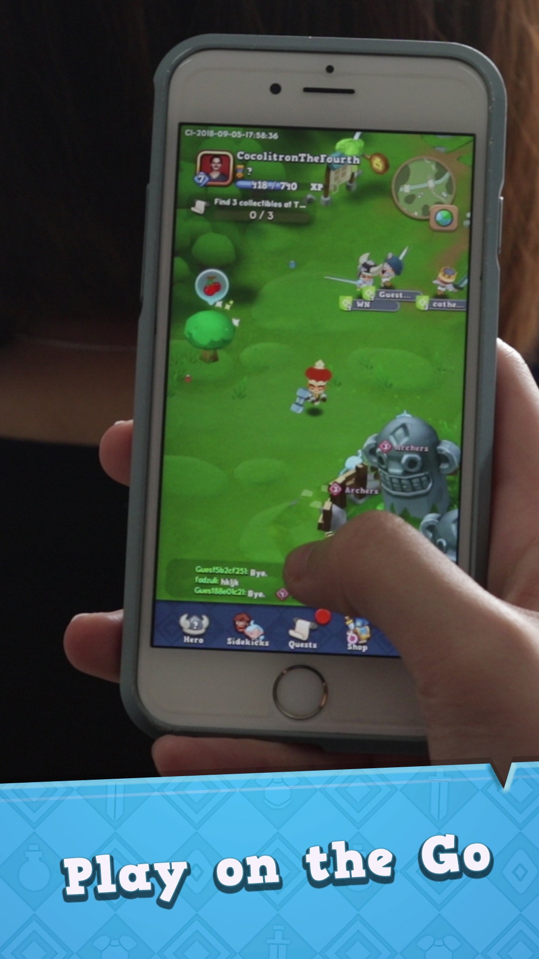 World of Legends: Massive Multiplayer Roleplaying (itch) - кадр 5