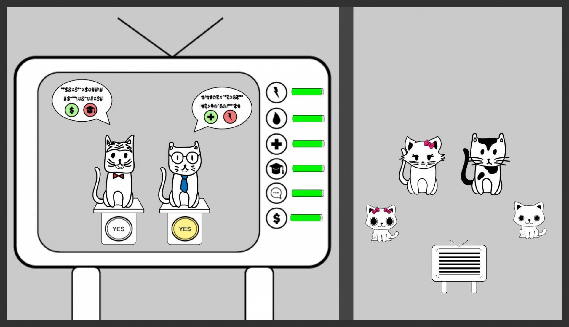 Cat's Vote (itch) - кадр 3