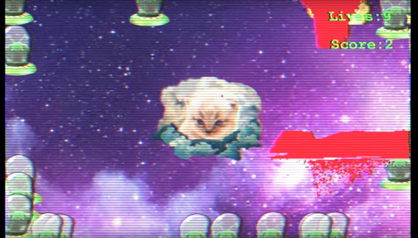 Space Kitty (itch) - кадр 1